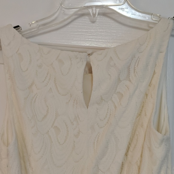 Nine &Co. Cream Lace Dress - Picture 5 of 5
